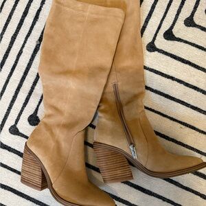 Vince Camuto Tan Heeled Boots
